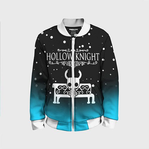 Детский бомбер HOLLOW KNIGHT / 3D-Белый – фото 1
