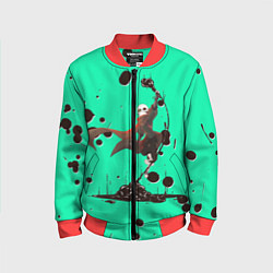 Бомбер детский Undertale, цвет: 3D-красный