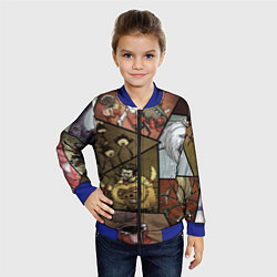 Бомбер детский Dont Starve, цвет: 3D-синий — фото 2