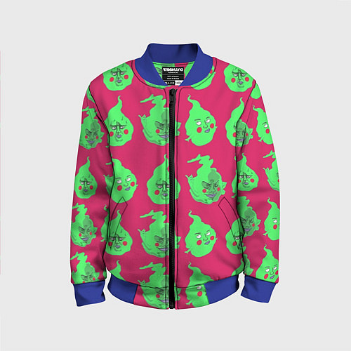 Детский бомбер Моб Психо 100 / 3D-Синий – фото 1