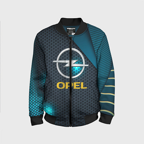 Детский бомбер OPEL ОПЕЛЬ / 3D-Черный – фото 1