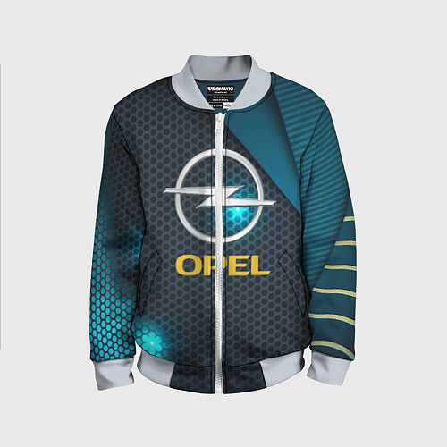Детский бомбер OPEL ОПЕЛЬ / 3D-Серый – фото 1