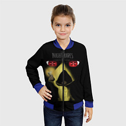 Бомбер детский Little Nightmares 2, цвет: 3D-синий — фото 2