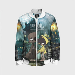 Бомбер детский Little Nightmares 2, цвет: 3D-белый