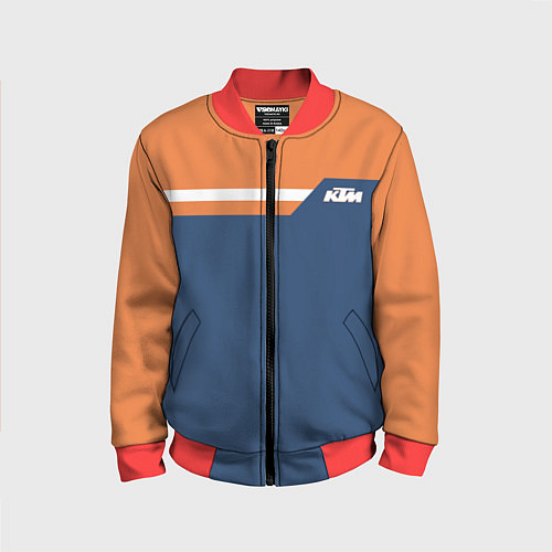 Детский бомбер KTM КТМ Z / 3D-Красный – фото 1