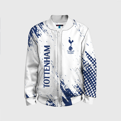 Детский бомбер TOTTENHAM HOTSPUR / 3D-Белый – фото 1