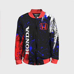 Бомбер детский HONDA, цвет: 3D-красный