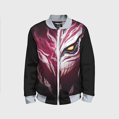 Детский бомбер ИЧИГО БЛИЧ BLEACH / 3D-Серый – фото 1