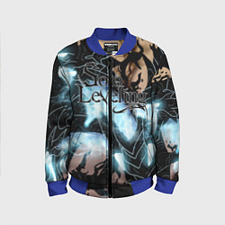 Бомбер детский Solo leveling, цвет: 3D-синий