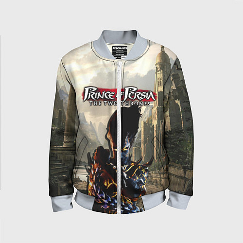 Детский бомбер Prince of Persia демон / 3D-Серый – фото 1