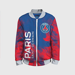 Бомбер детский ФК ПСЖ PARIS SAINT GERMAIN, цвет: 3D-серый