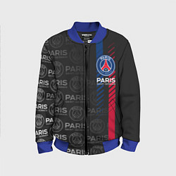 Бомбер детский ФК ПСЖ PARIS SAINT GERMAIN, цвет: 3D-синий