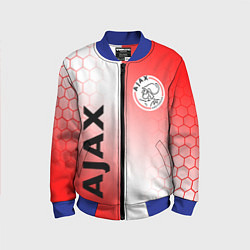 Бомбер детский FC AJAX AMSTERDAM ФК АЯКС, цвет: 3D-синий