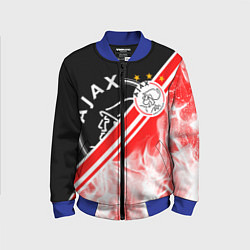 Бомбер детский FC AJAX AMSTERDAM ФК АЯКС, цвет: 3D-синий