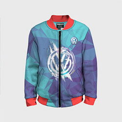 Бомбер детский VOLKSWAGEN, цвет: 3D-красный