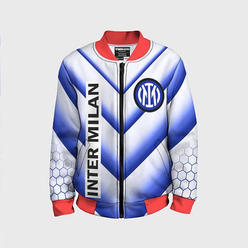 Детский бомбер ИНТЕР МИЛАН INTER MILAN / 3D-Красный – фото 1
