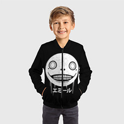 Бомбер детский Emil Nier: Automata, цвет: 3D-черный — фото 2
