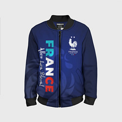 Бомбер детский Сборная Франции, цвет: 3D-черный