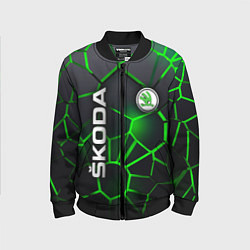 Детский бомбер 3D плиты с подсветкой Шкода