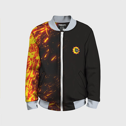 Детский бомбер Serious Sam Fire Wave / 3D-Серый – фото 1