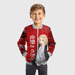 Бомбер детский МАЙКИ МАНДЗИРО ТОСВА RED, цвет: 3D-серый — фото 2