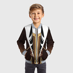 Бомбер детский КОСТЮМ ГЕО АРХОНТА ДЖУН ЛИ, цвет: 3D-серый — фото 2