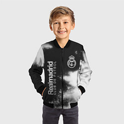 Бомбер детский ФК Арт, цвет: 3D-черный — фото 2