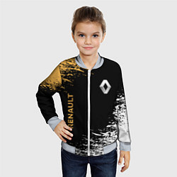 Бомбер детский Renault Auto, цвет: 3D-серый — фото 2