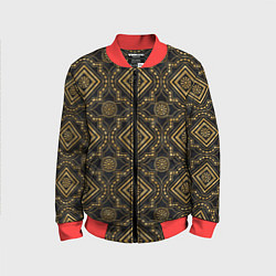 Детский бомбер Versace classic pattern