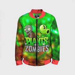 Детский бомбер Plants vs Zombies горохострел и зомби