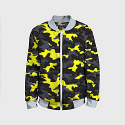 Бомбер детский Black Camo, цвет: 3D-серый