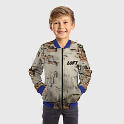 Бомбер детский Loft Interior Vanguard, цвет: 3D-синий — фото 2