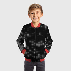 Бомбер детский Peugeot пежо, цвет: 3D-красный — фото 2