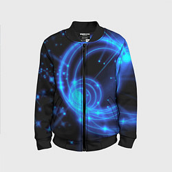 Детский бомбер Неоновый космос Neon space