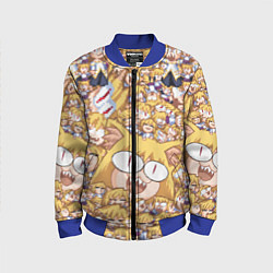 Бомбер детский Neco-Arc, цвет: 3D-синий