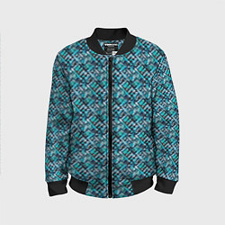 Бомбер детский New-York - street city style, цвет: 3D-черный