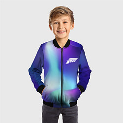 Бомбер детский Forza Horizon northern cold, цвет: 3D-черный — фото 2