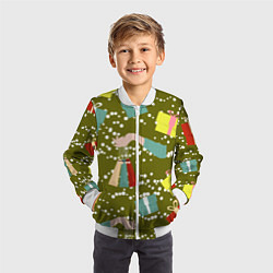 Бомбер детский Подарки и сувениры, цвет: 3D-белый — фото 2