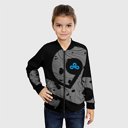 Бомбер детский Форма Cloud 9 black, цвет: 3D-черный — фото 2