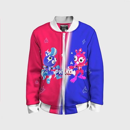 Детский бомбер Нулевая Гравитация PK XD / 3D-Белый – фото 1