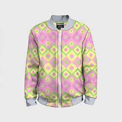 Детский бомбер Pink yellow style