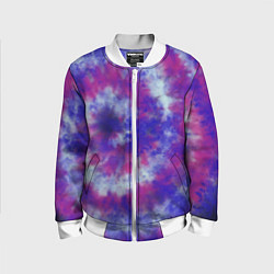 Детский бомбер Tie-Dye дизайн