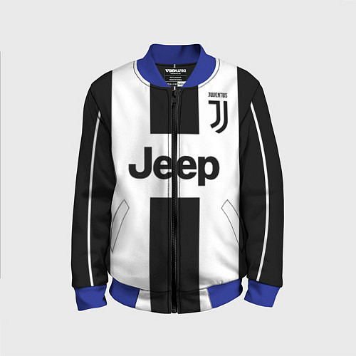 Детский бомбер Juventus collection / 3D-Синий – фото 1