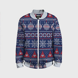 Детский бомбер New Years sweater