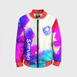 Детский бомбер Samurai neon colors