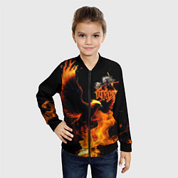 Бомбер детский Феникс ария, цвет: 3D-черный — фото 2