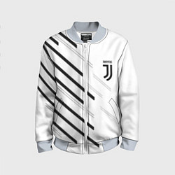 Бомбер детский Juventus sport geometry, цвет: 3D-серый