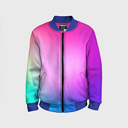 Детский бомбер Colorful gradient