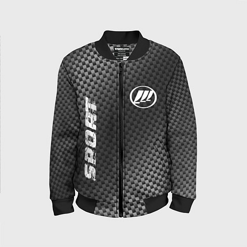 Детский бомбер Lifan sport carbon / 3D-Черный – фото 1