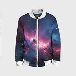 Бомбер детский Взрыв в космосе, цвет: 3D-белый